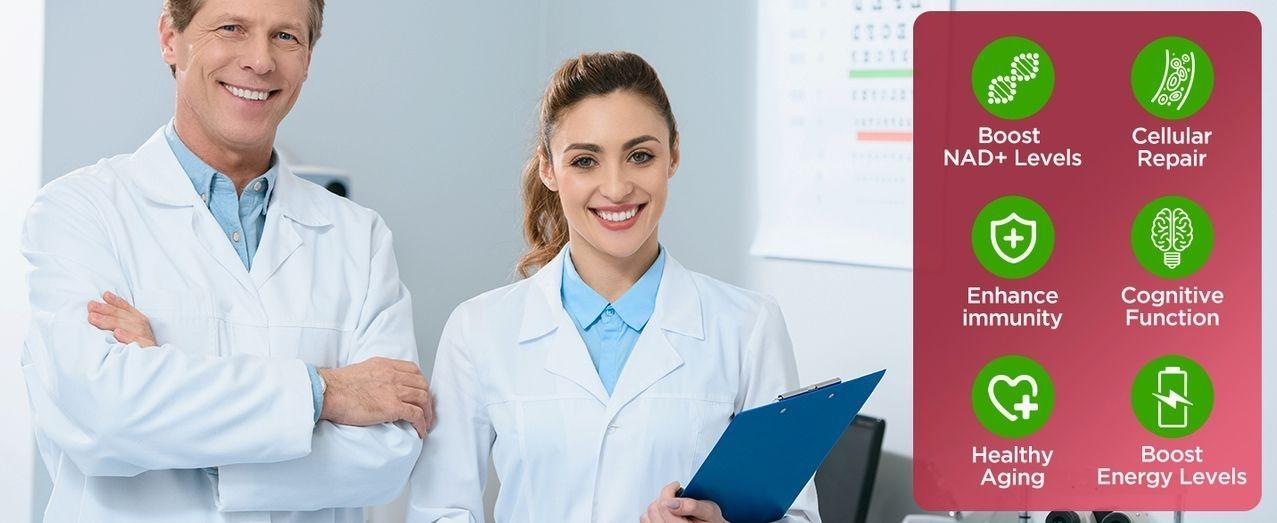 NAD Liquid Supplement for Women, Liposomal NAD+ Drops 1200MG with NAD Plus Resveratrol, Tmg, Quercetin, Anti-Aging, Cell Regeneration, Energy & Metabolism Support, Strawberry Flavor