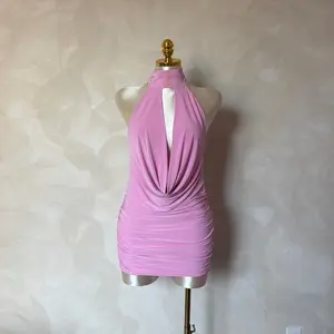 Cassie dress pink 8483