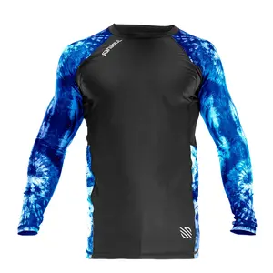 Funk Strike Long Sleeve Rash Guard for Men - UV Protection