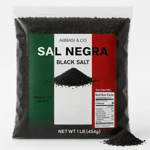 Sal Negra - Black Salt for Protection 1LB (16oz) Essential Wiccan & Witchcraft Supplies for Rituals, Spells, and Purification - Premium Sal Negra for Brujeria, Spiritual Cleansing, and Sacred Practice
