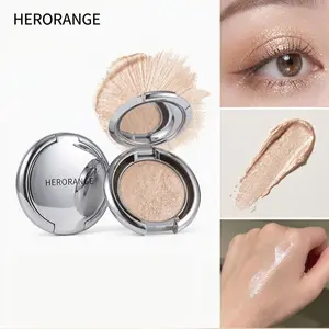 Waterproof High Lighter Cream, Fine Pearl Finish, No Fly Powder, Clear Radiant Skin, Brighten Eye Area, Beginner Friendly, Daily Use