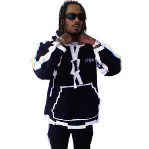 m00m PIXELWAVE Hoodie (SMALL) | Ltd. Edition Pixelated Hoodie | Anti-Surveillance Streetwear