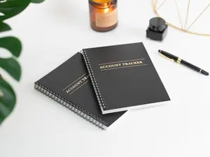 2 Pack Expense Tracker Ledger Book Finance Book for Home Budget Tracking Business Bookkeeping -Home Budget notebook Finance Planner Expense Ledger for Small Business Bookkeeping 100 Pages 2 Pack