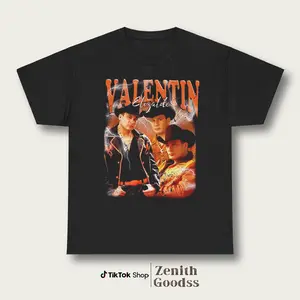 Valentin Elizalde Shirt, El Gallo de Oro Shirt, Latina Tee, Movie Cotton Graphic Unisex Tee