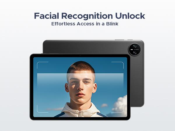 Tab A9 Pro 10" Tablet, Android 16, 20GB RAM, 128GB+2TB, 6580mAh Battery, 5G WiFi, HD Display, Dual Speakers, Face Unlock