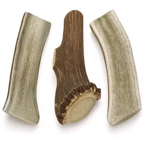3 Pack - Large | Split Elk Antler Dog Chews