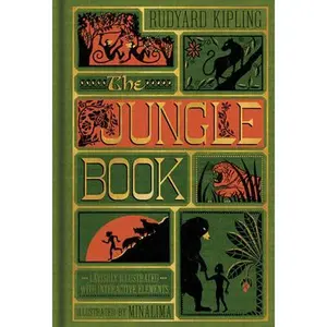 The Jungle Book (Minalima Edition) (Illustrated with Interactive Elements) -- Rudyard Kipling, Hardcover