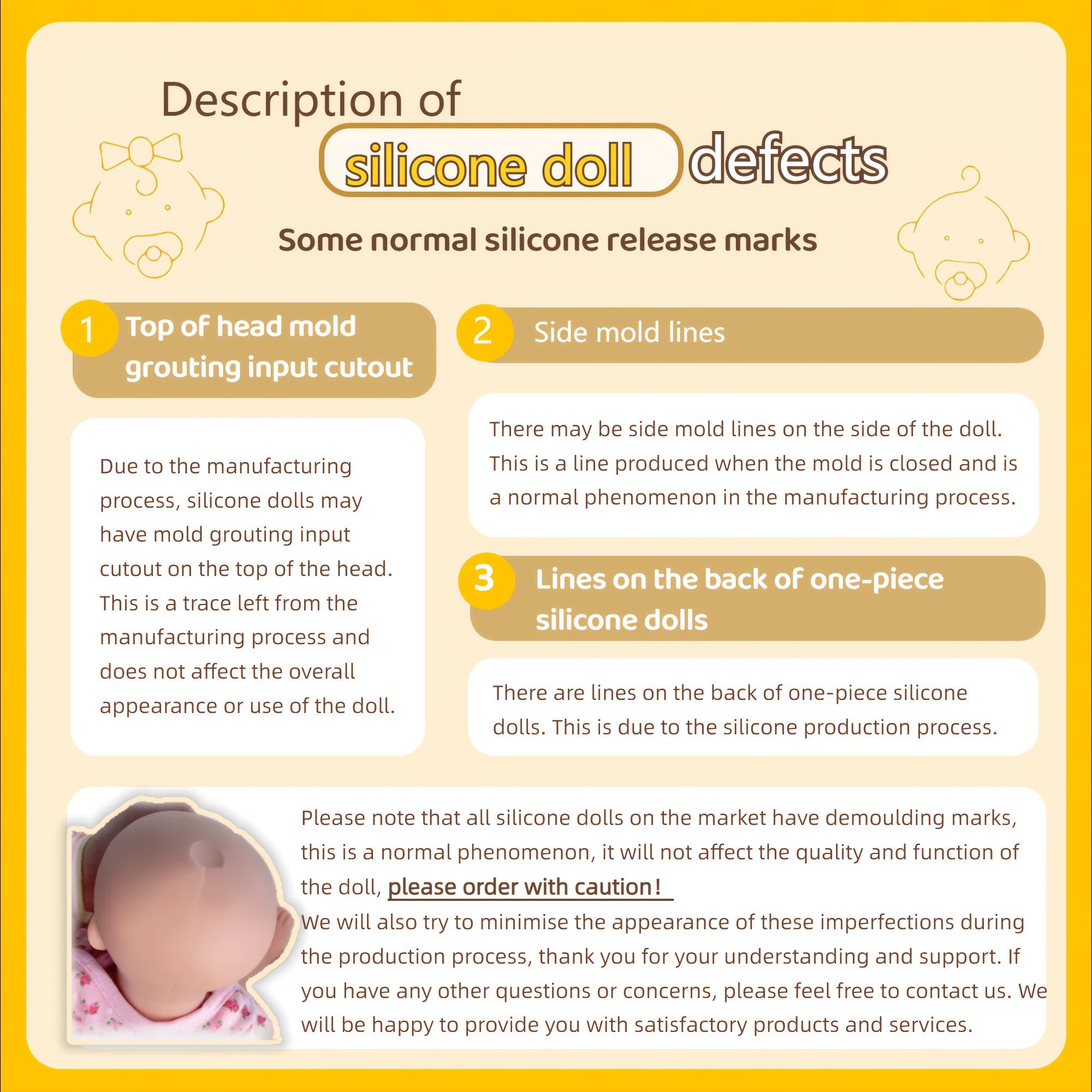 13" Handmade Lifelike Smiling Baby Girl Doll, Soft Silicone Reborn with Big Eyes, Gift for Kids & Collectors