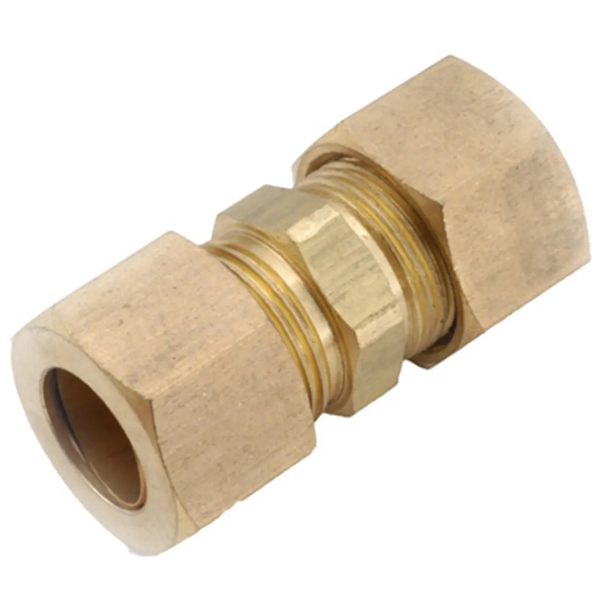 Anderson Metals 710062-08 .5 in. Compression x .5 in. Compression Union, Compression Type, Lead-Free