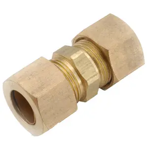 Anderson Metals 710062-08 .5 in. Compression x .5 in. Compression Union, Compression Type, Lead-Free