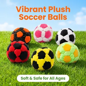 Handmade Soft Footbag Stress Relief Toy, Pellet‑Filled Plush Kick Sack, High Playability Outdoor Sensory Decompression Fidget Ball for All Ages, Durable Sporty Leisure Gift, Toy & Hobby Category