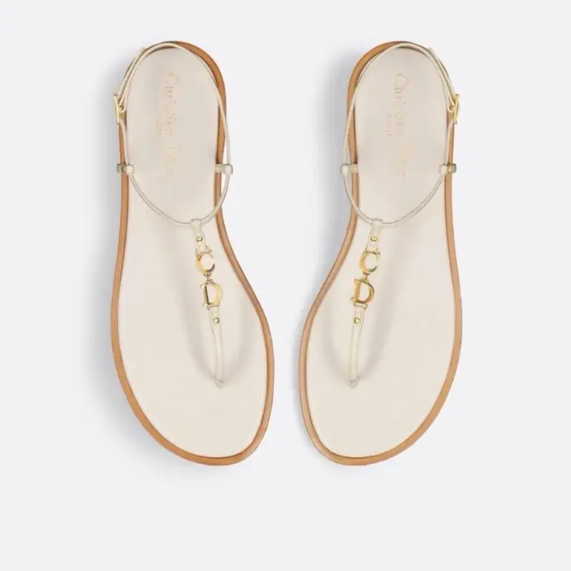 Christian Dior Dioriviera C'est Dior Thong Sandal Size 38.5