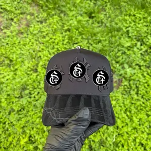 Y.N All-Black Blessed Snapback Hat