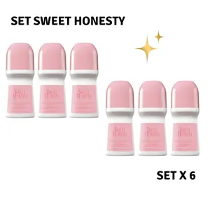 Sweet Honesty Roll-On Deodorant Set – 6 Pack By AVON