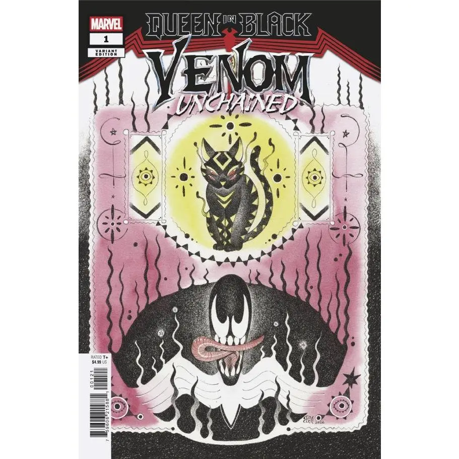 Queen in Black: Venom Unchained #1 - Peach Momoko Variant Comic