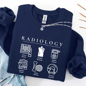 Radiology T-Shirt or Sweatshirt, Radiologic Technologist Shirt, X-Ray Tech Crewneck, Rad Tech Gift, Radiology Department Shirt