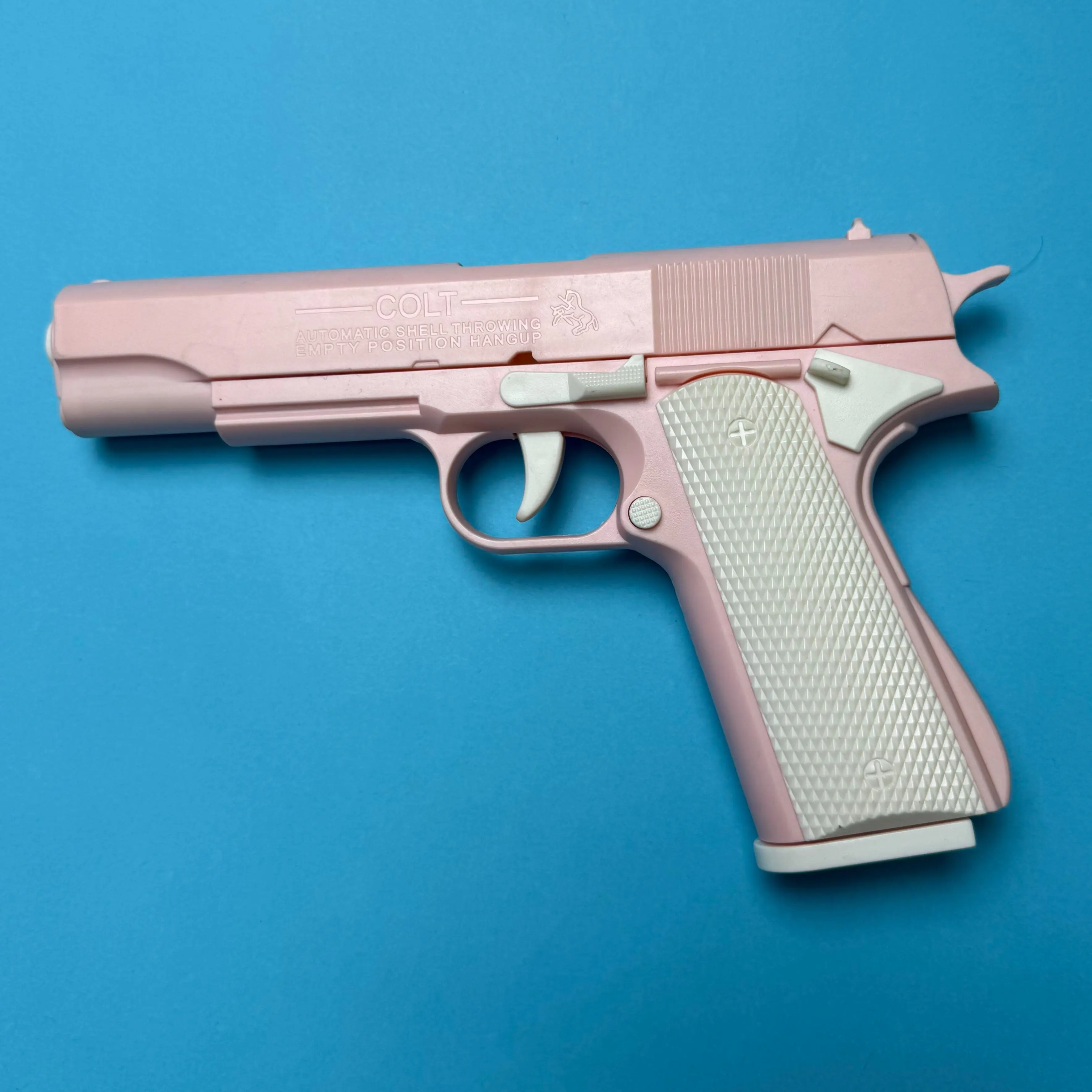 Portable JZ1911 1911 Replica Blaster - Safe Soft Foam Bullet Toy, Prop Gun Collectible for Target Practice