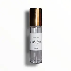 WOWLAVISH Lavish Babe Roll-On Perfume Oil - Jasmine & Saffron Scented Long-Lasting 0.33oz & 1oz