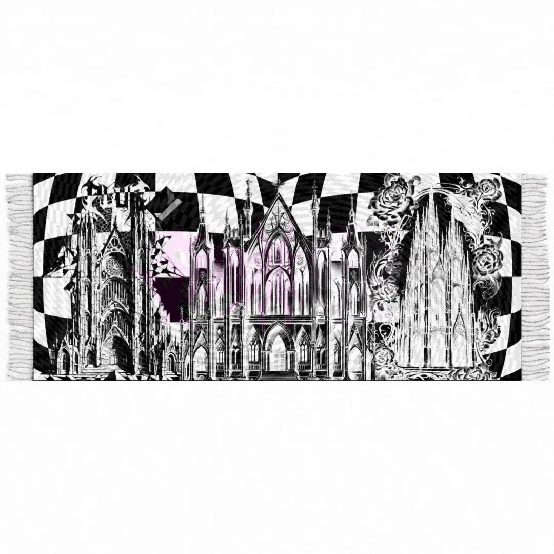 "ETERNAL HALLOW" - REVERSIBLE PASHMINA