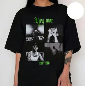 Feid Ferxxo T-Shirt Collection Trendy Merch & Gifts for Women and Men Casual Fabric