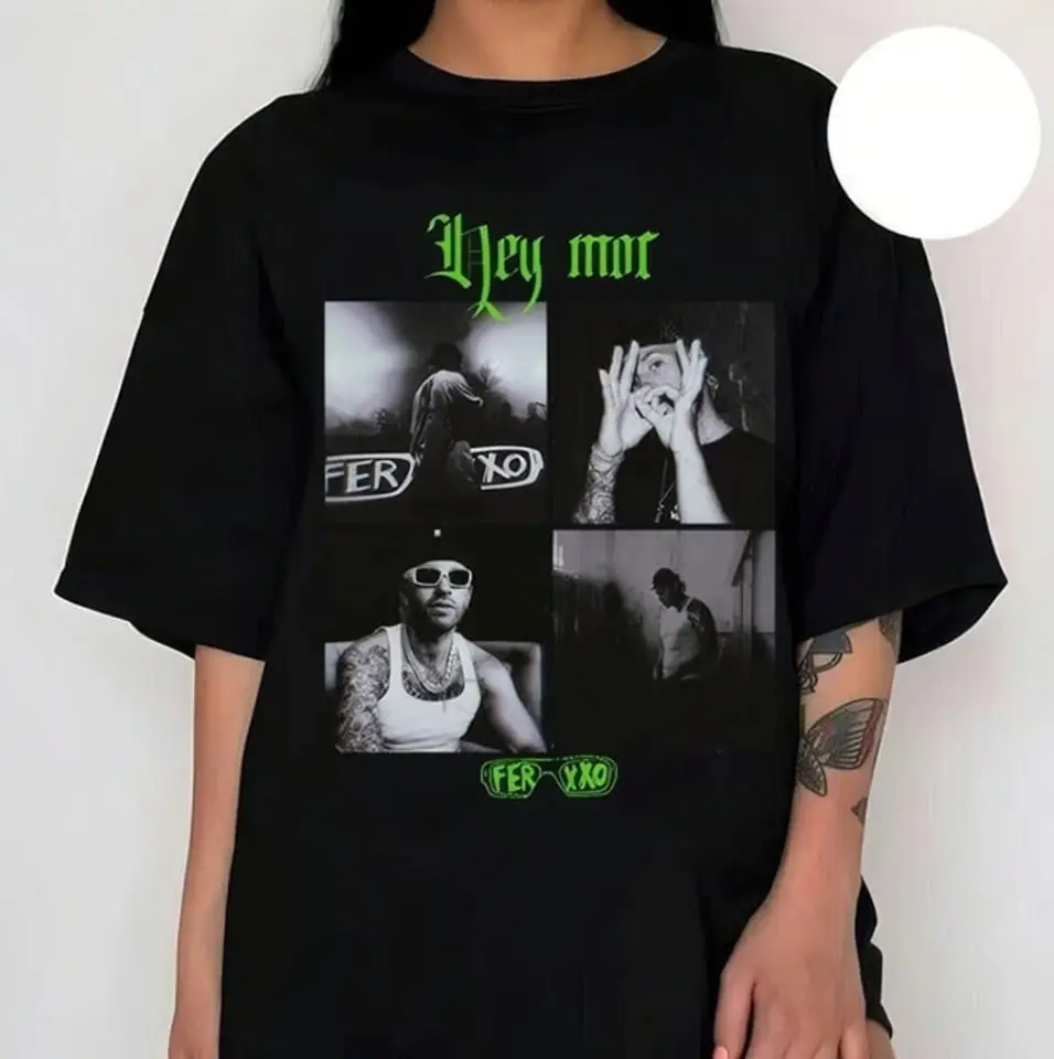 Feid Ferxxo T-Shirt Collection Trendy Merch & Gifts for Women and Men Casual Fabric