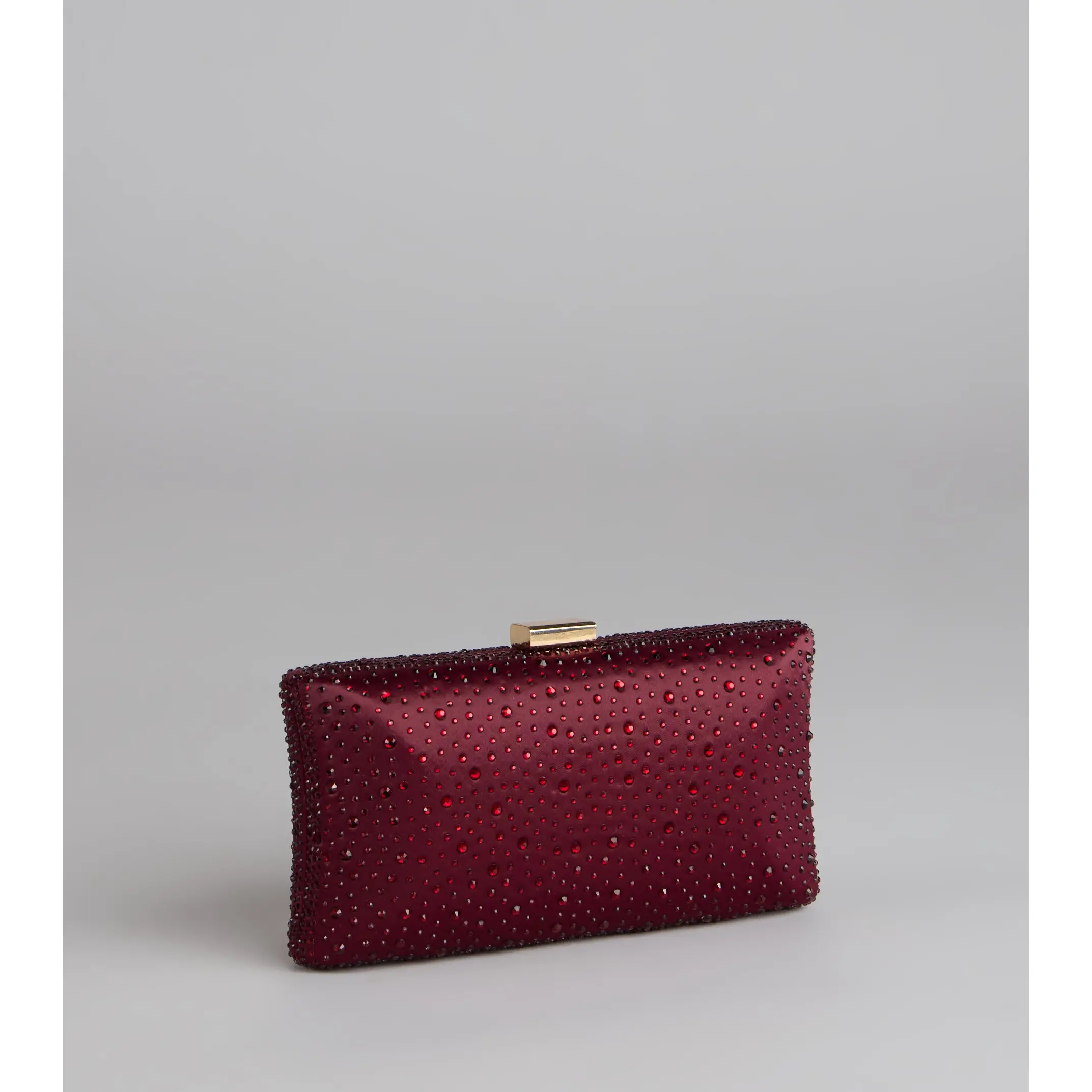 Spotlight Moment Satin Clutch