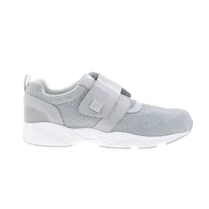 Propet Stability X Strap Mens Gray Narrow Lifestyle Sneakers Shoes