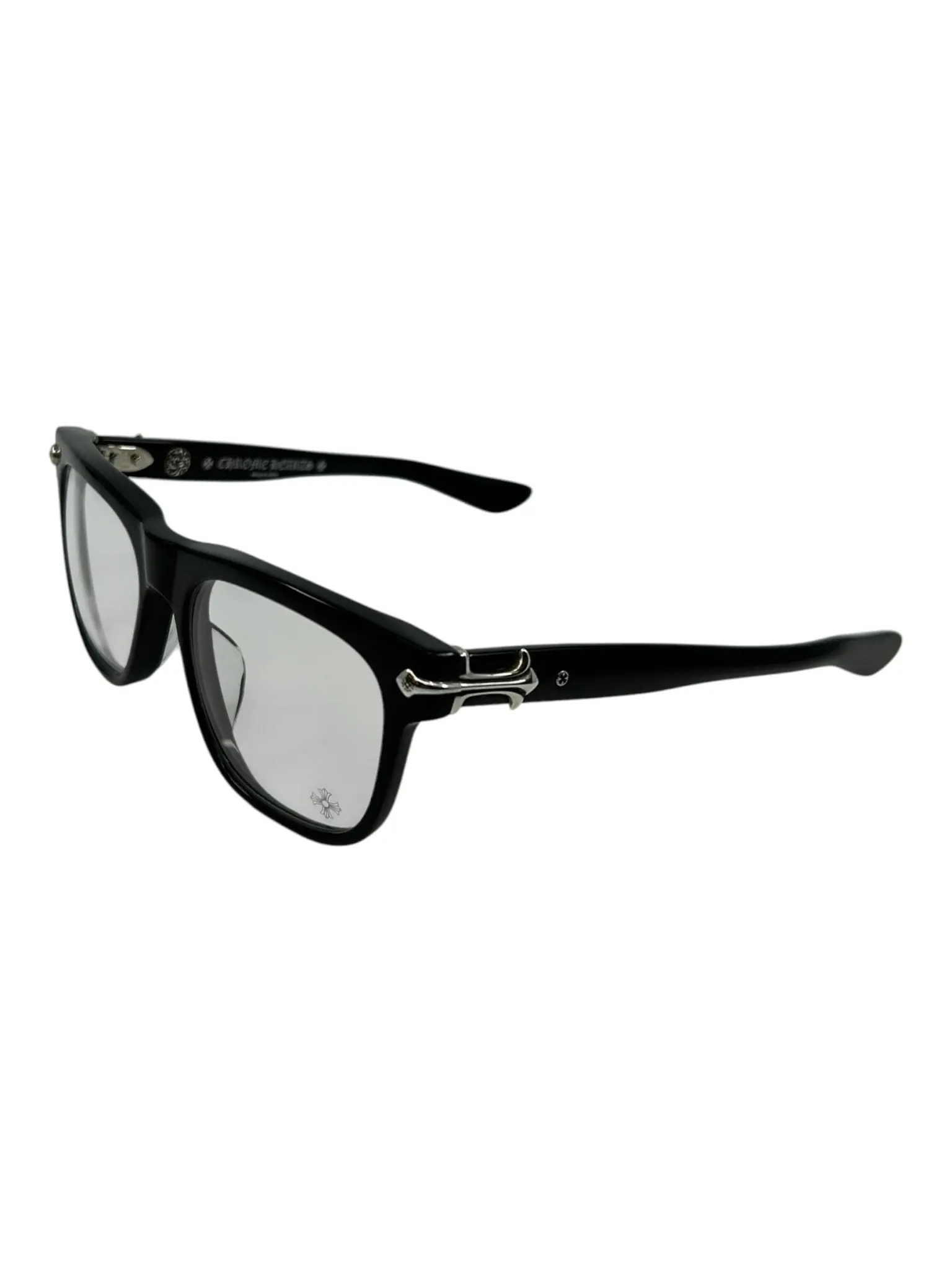 Chrome Hearts Slid'n Glasses Black Silver