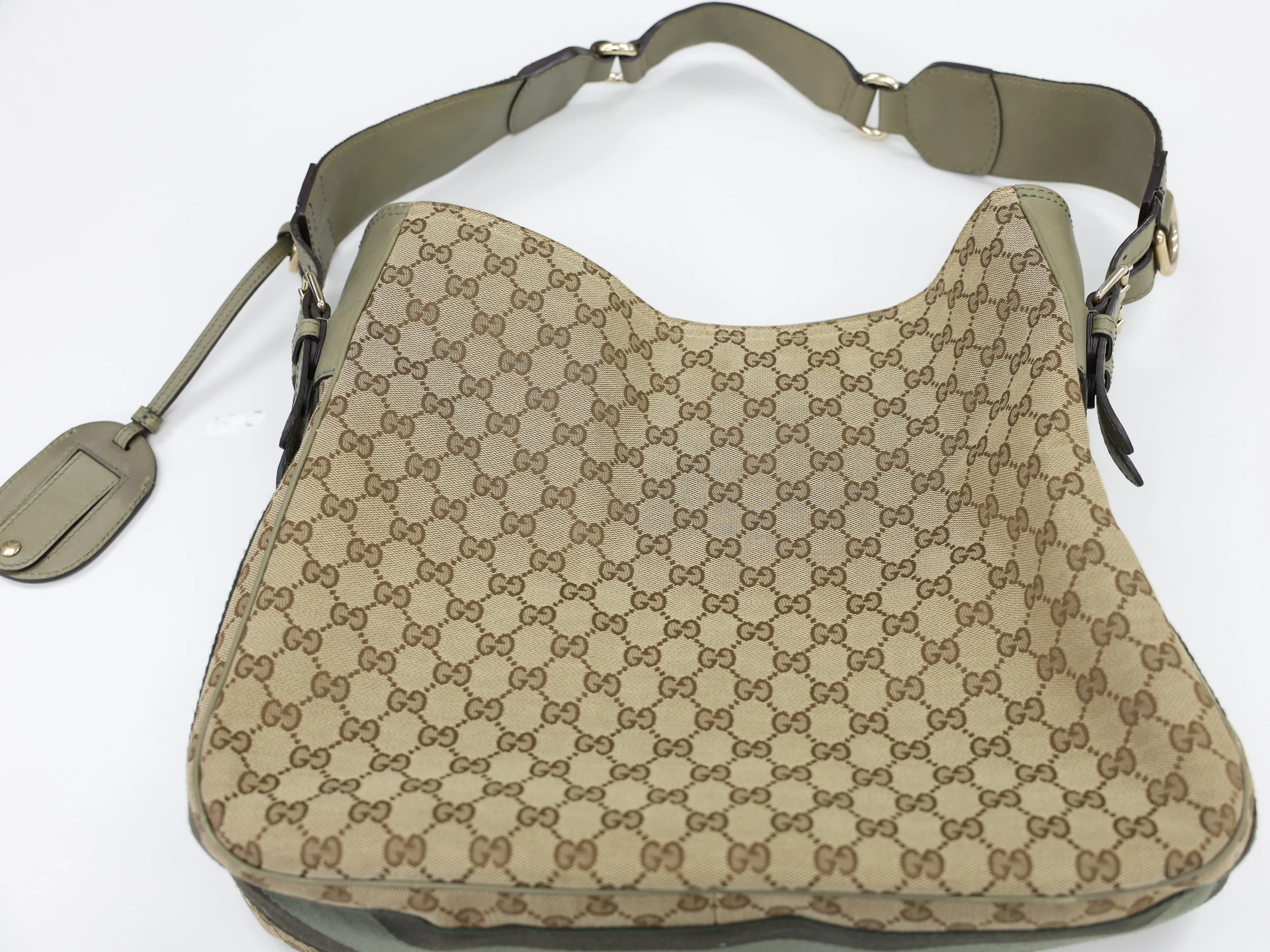 Pre-owned GUCCI CANVAS Shoulder Bags GG ORIGINAL HERRITAGE SHOULDER HANDBAG