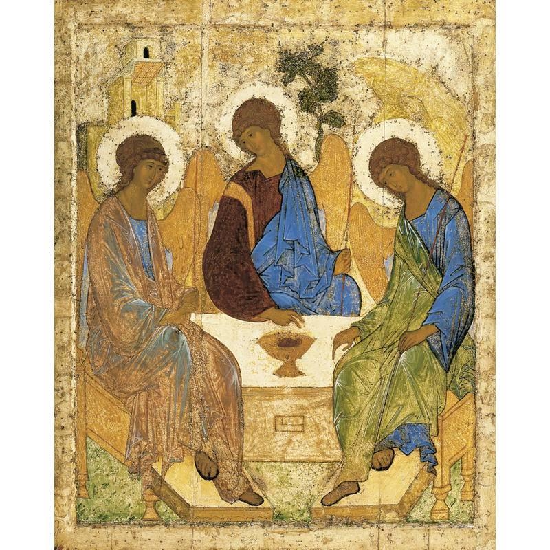 Religious Icon Art of Jesus and Virgin Mary  Canvas Wall Painting for Home Decor Posters  Prints