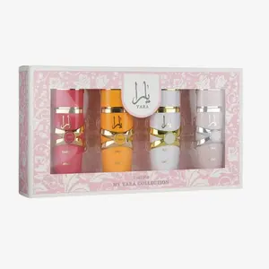 Lattafa My Yara Collection 4PCS Set with 25ml Yara + 25ml Yara Tous + 25ml Yara Moi + 25ml Yara Candy