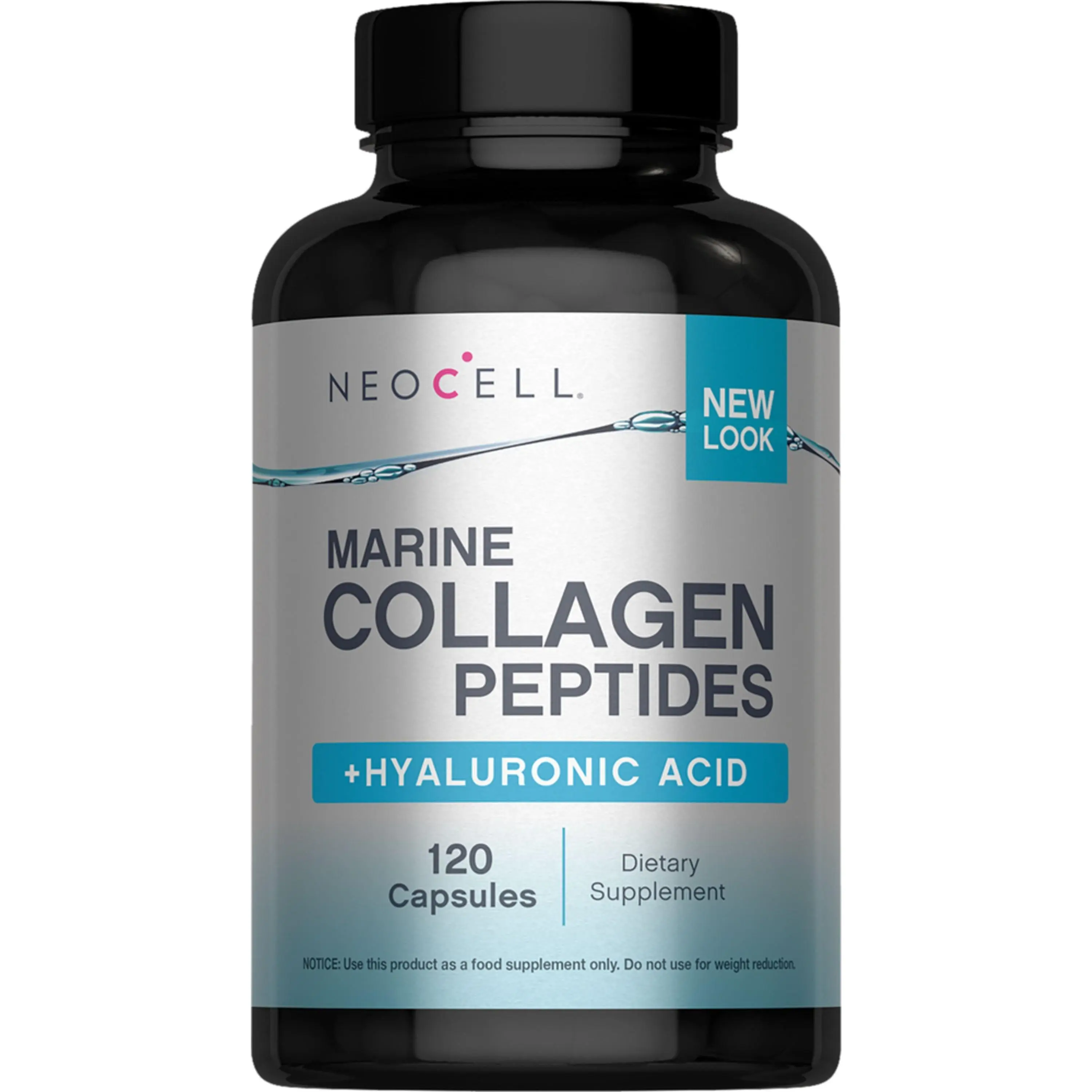 Marine Collagen Peptides | With Hyaluronic Acid | 120 Fish Gelatin Capsules Marine Collagen Peptides | With Hyaluronic Acid | 120 Fish Gelatin Capsules