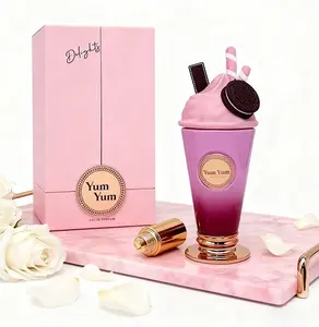 Yum Yum Pink Eau de Parfum Spray for Women 3.4 oz/100ml Citrus Floral Woody Wild Berries White Flower Powdery Notes Bliss Eau de Parfum Cheerful Enchanting Aroma Fruit Woody Floral