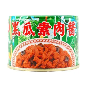 TOMO FOODS Braised Cucumber with Soy Curls 180g - Authentic Taiwanese "Hei Gua" Savory Side Dish for Rice & Noodles