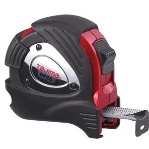 G25 plus Tajima 25 DR Measuring Tape Hyper Coat GP25 Red and Black Tool for Measurement Needs