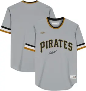 Endy Rodriguez Pittsburgh Pirates Autographed Gray Nike Replica Jersey - Signed on Front - Fanatics Authentic Certified