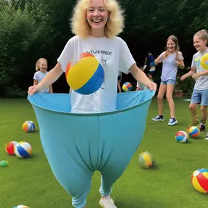 2026’s most shared outdoor game—giant granny pants + bouncy balls = endless fun