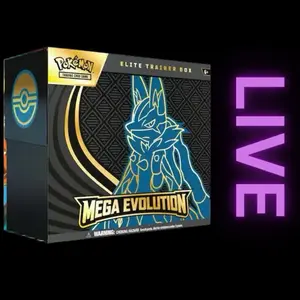 (Mega Lucario) Mega Evolution Elite Trainer Box (LIVE)