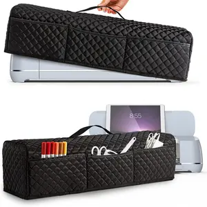 Padded Household Dust Cover for Cricut Machines, Fits Cricut Maker 4 & More Models, Durable Protective Accessory for Crafting Tools, Dustproof Cover