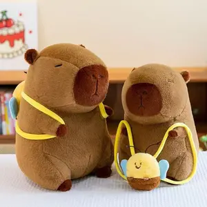 Summer Capybara Plush Toy, Cute Simulation Stuffed Animal for Home Sofa & Bed Decoration, Soft Realistic Animals Toy for Bedroom Decor, Perfect Gift for Boys & Girls #TOPPICKS #tiktokshopsummervibe