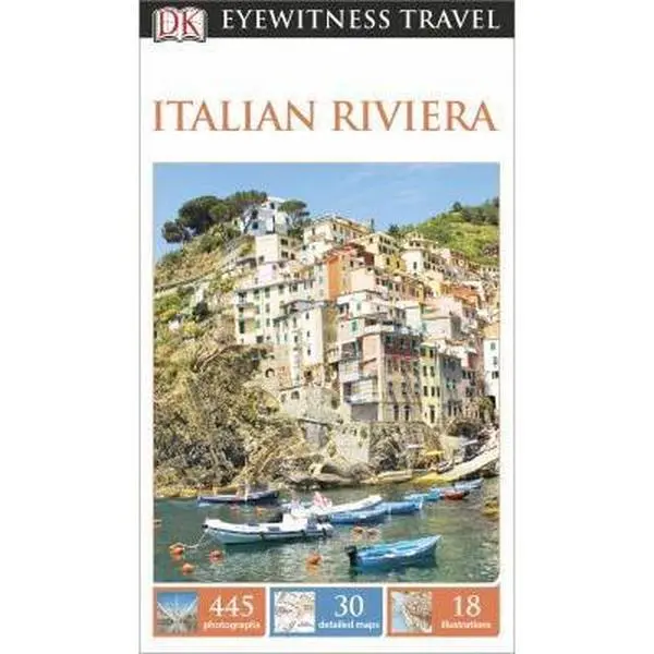 USED Book - DK Eyewitness Travel Guide: Italian Riviera by DK Travel (Paperback) - english