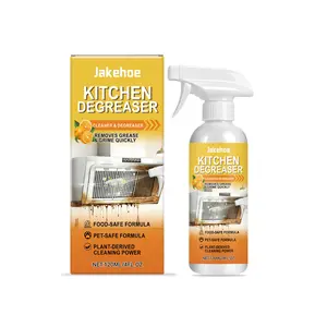 Kitchen Grease Spray Cleaner, Heavy Oil Stain Remover for Home Kitchen Stove, Effective Cleaning Agent, Household Appliance Accessory