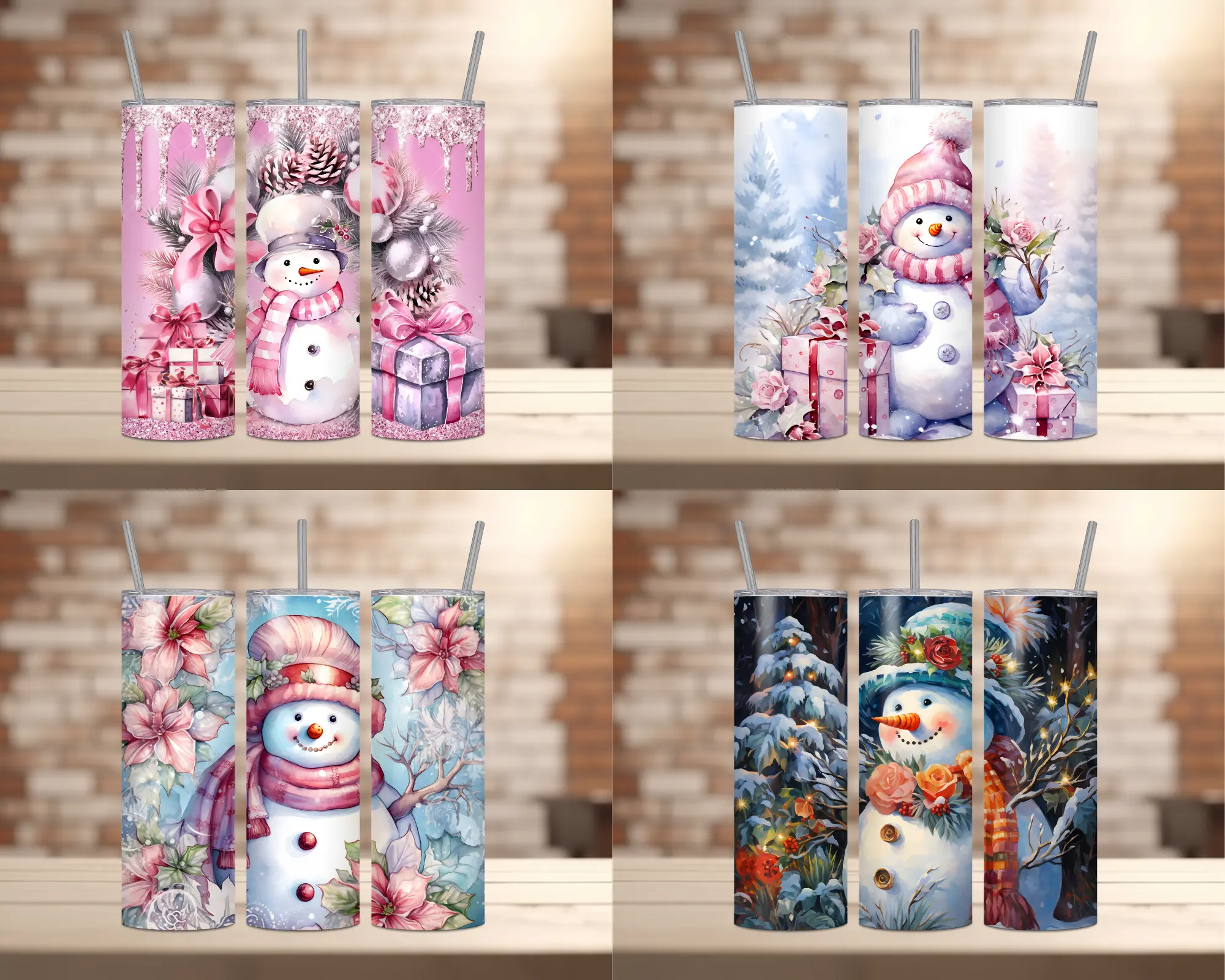 Snowman Choice - 20oz Tumbler