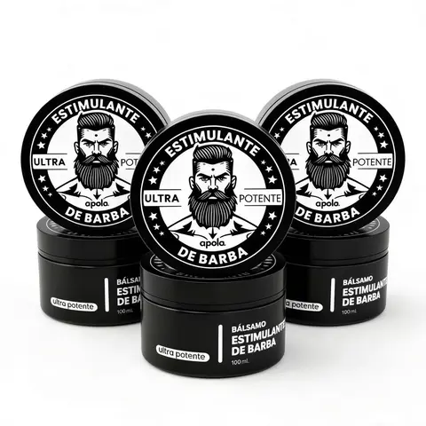 Beard Growth Cream for Men with Potent Minoxidil Formula - Non-Greasy Daily Care for Thicker Facial Hair & Anti-Hair Loss, Hair Products, Facial Hair Growth