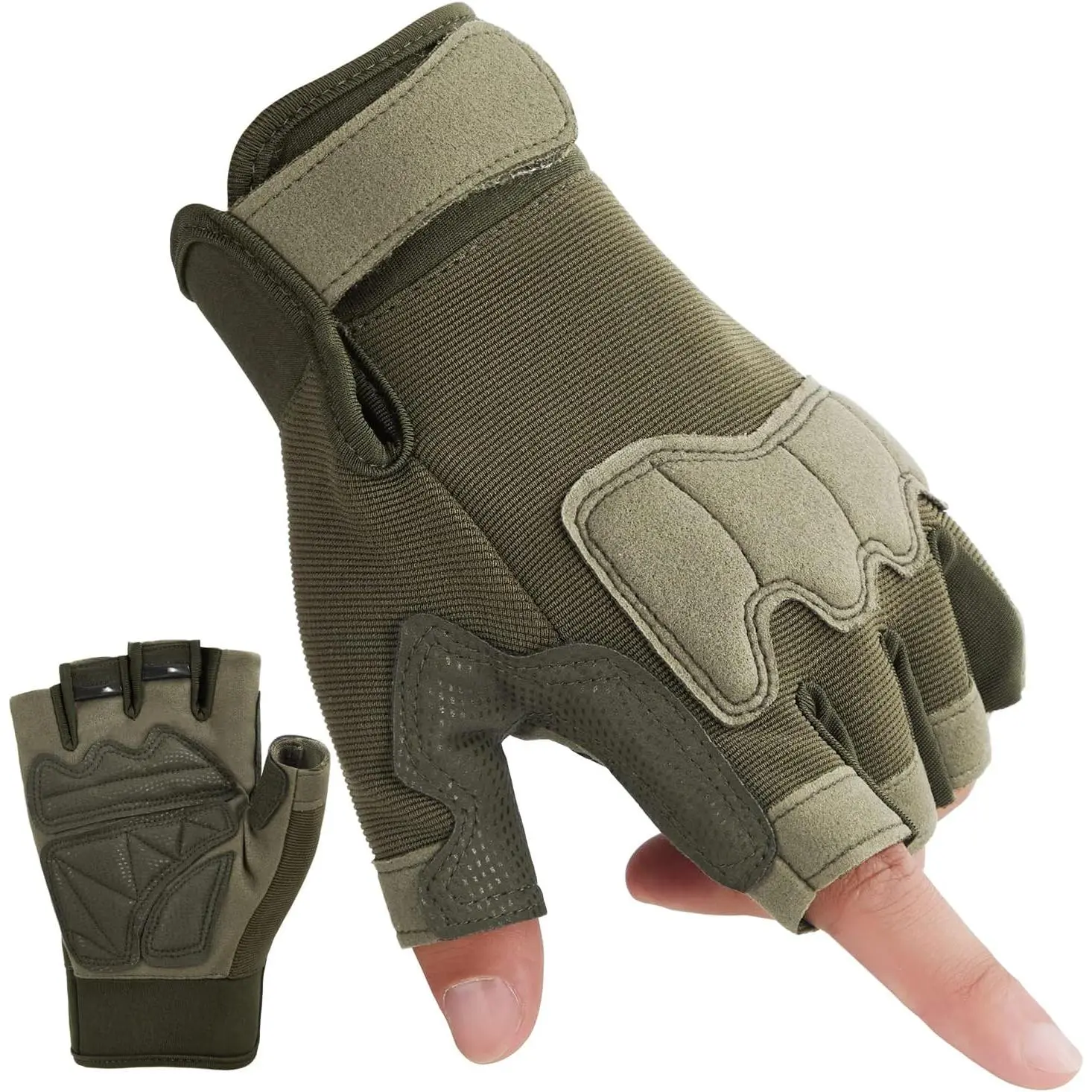 Fingerless Gloves Suitable for: Airgun shooting Hunting Hiking Cycling Motorcycle riding Rock climbing Work gloves