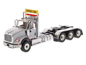 International HX620 Day Cab Tridem Tractor Light Grey (Transport Series) Diecast 1:50 Scale Model - Diecast Masters 71011