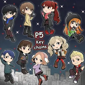 Persona 5 Third Semester Uniform Keychains