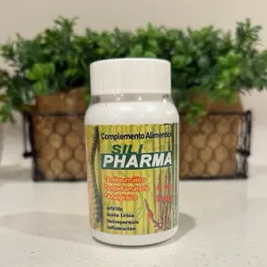 Sili Pharma Antioxidants Complemento Alimenticio Antiinflamatorio Analgesic Artritis Uric Acid Osteoporosis Inflammation