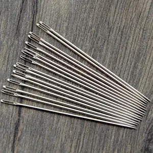 Stainless Steel Sewing Needle, 25pcs/set High Hardness Sewing Needle, Cross Sewing Clothes Needles, Sewing Supplies for Home Use, Sewing Tools