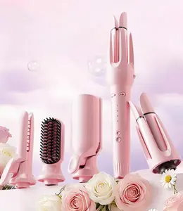 5-in-1 Professional Curling Iron - Women's Hair Styling Appliance for Beauty & Personal Care